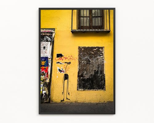 Fine art travel photography print taken in Spain, available A4–A3 – Background Noise by Out Of Frames