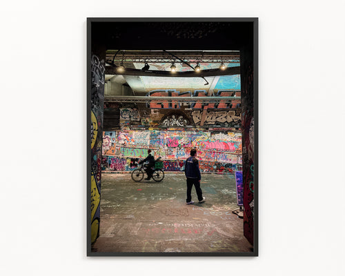 Fine art travel photography print taken in London, available A4 – Between The Walls by Out Of Frames