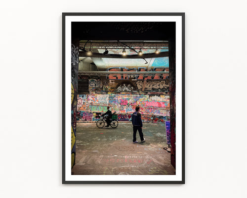 Fine art travel photography print taken in London, available A4 – Between The Walls by Out Of Frames