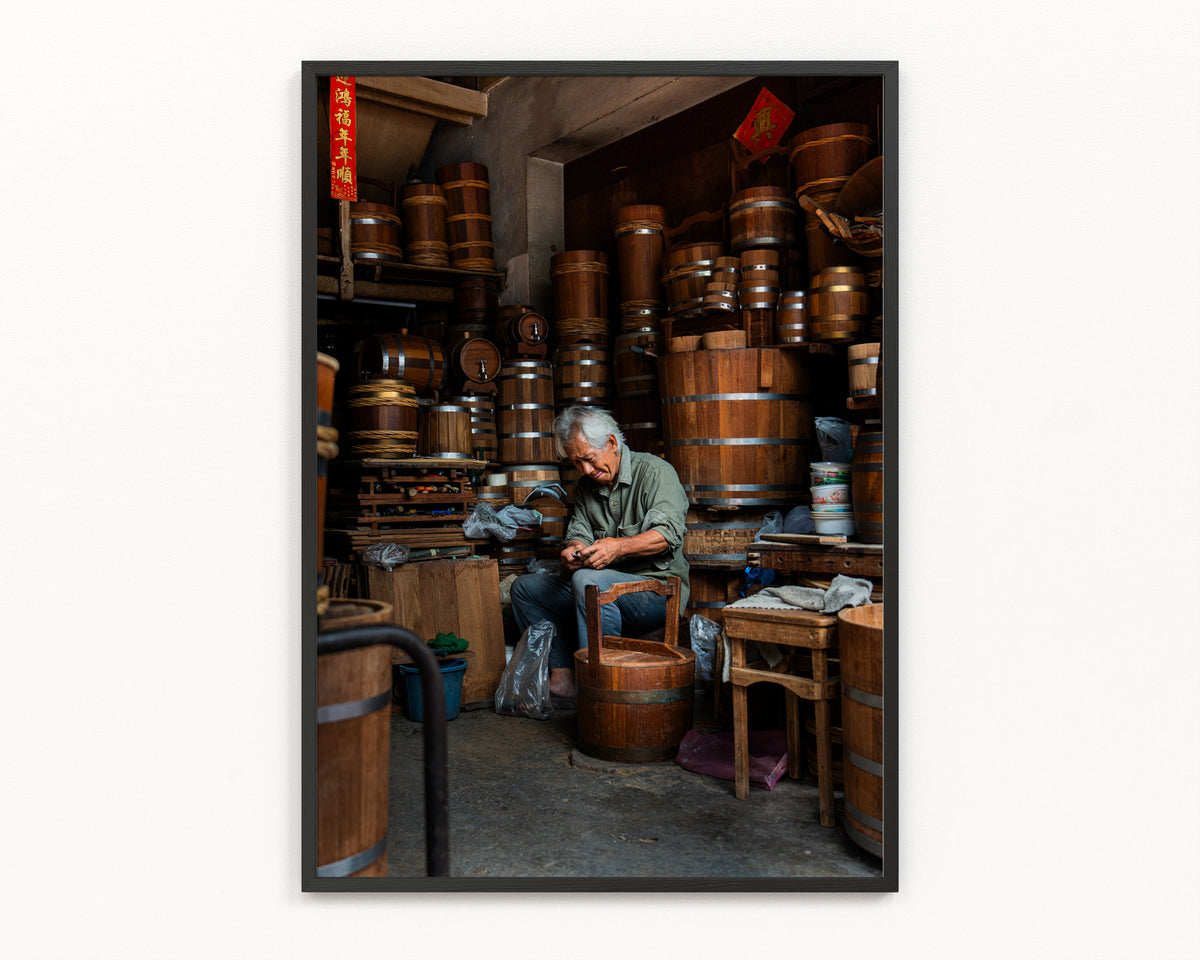Fine art travel photography print taken in Thailand, available A4-A1  – End Grain by Out Of Frames
