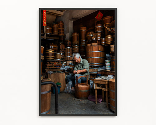 Fine art travel photography print taken in Thailand, available A4-A1  – End Grain by Out Of Frames