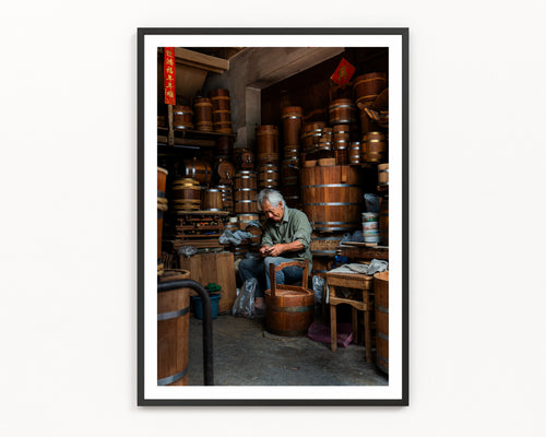 Fine art travel photography print taken in Thailand, available A4-A1  – End Grain by Out Of Frames